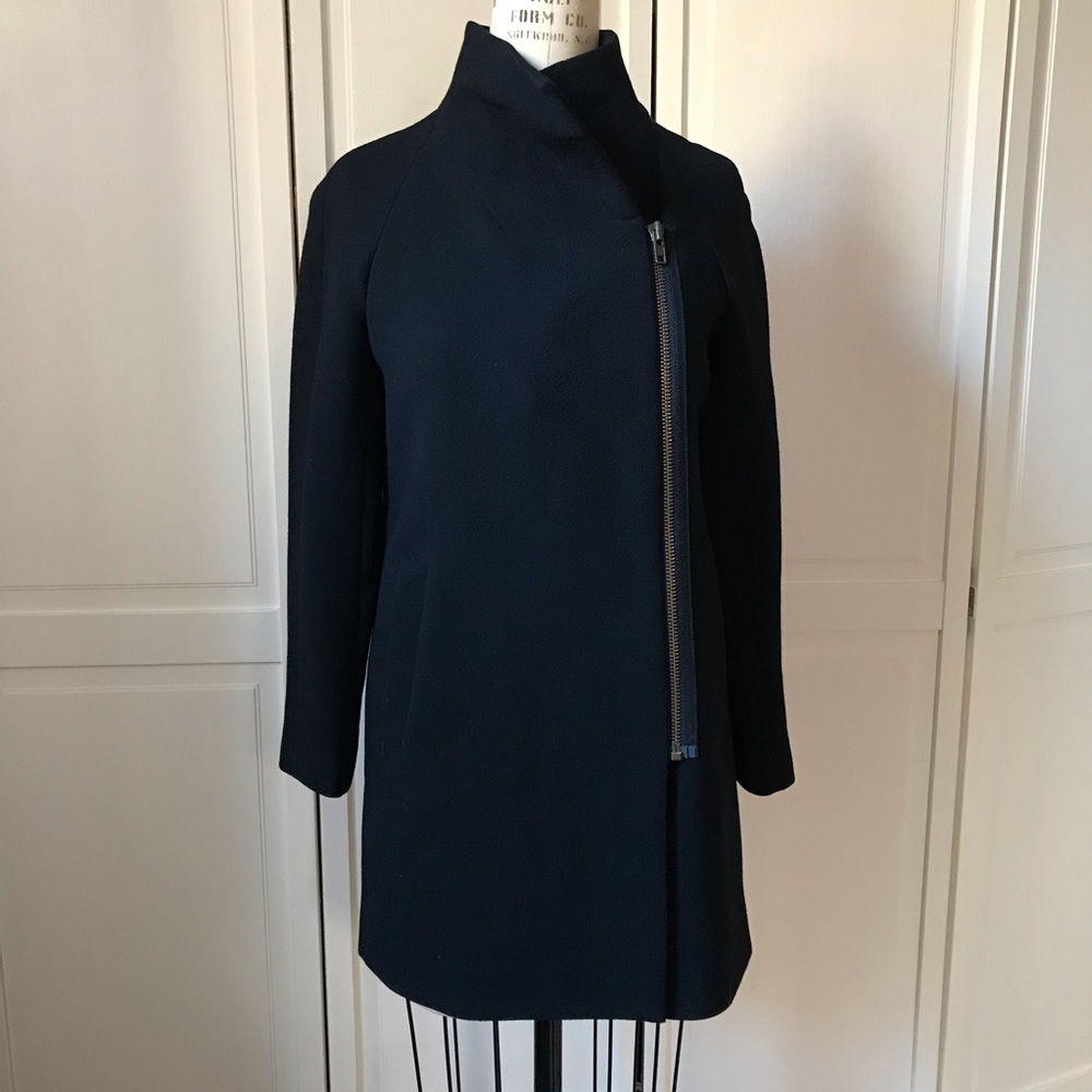 J.CREW Double cloth cocoon coat EUC 0